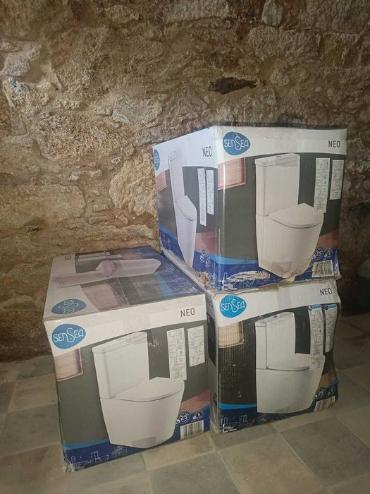 Vaso sanitário SENSEA NEO Leroy Merlin, novo, sem uso, branco.