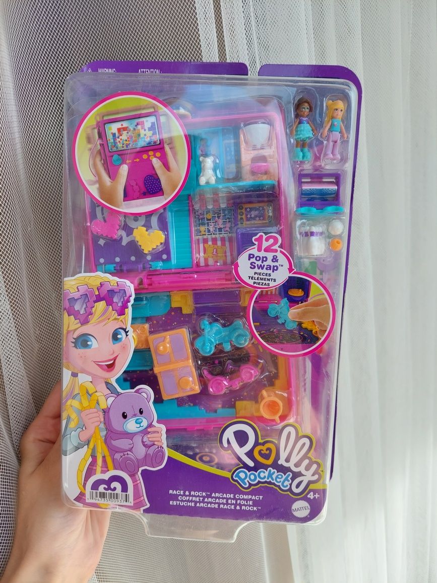 Polly Pocket Race and Rock набір Рапунцель Disney Дисней лялька