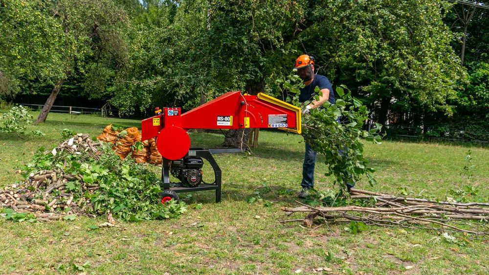 Rozdrabniacz spalinowy REMET RS-80 == rębak walcowy == NOWY