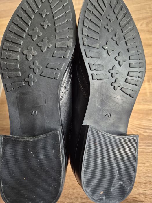 Damskie skórzane mokasyny Sally O'Hara, r. 40/41