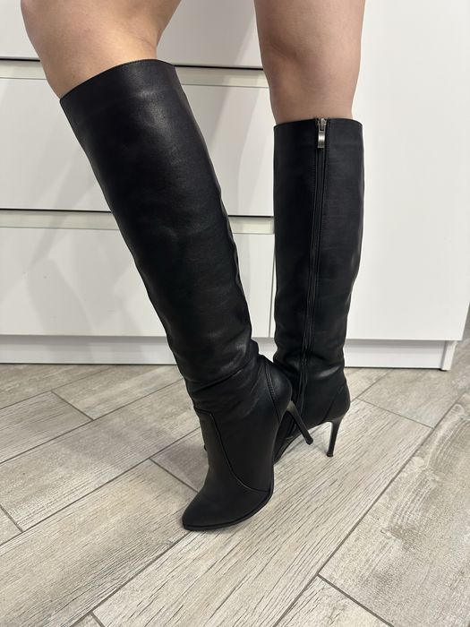 Шкіряні Сапожки Markos демісезонні 36 р