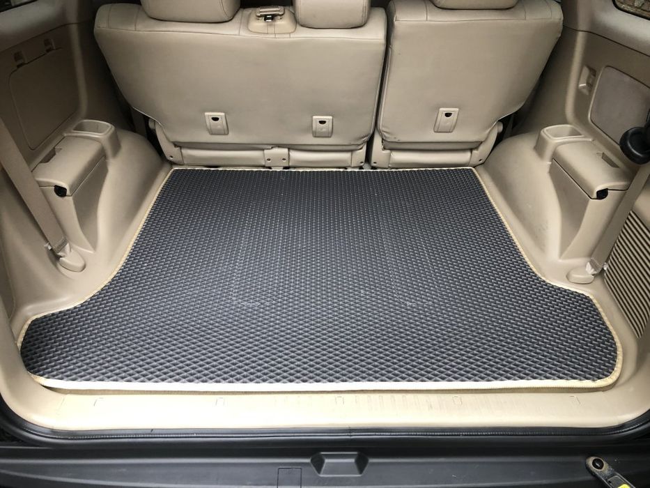 Toyota LC120 Prado Коврик багажника Черный (EVA)