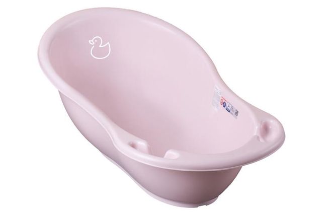 Дитяча ванночка Tega baby каченя рожева для дівчинки