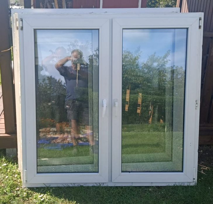 Okno plastikowe PCV 144x141