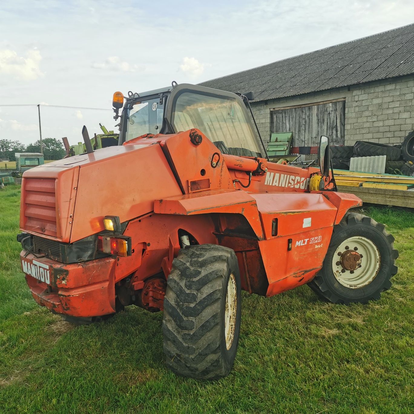 Ładowarka teleskopowa Manitou MLT 523 nie merlo 628 oryginał z Belgi