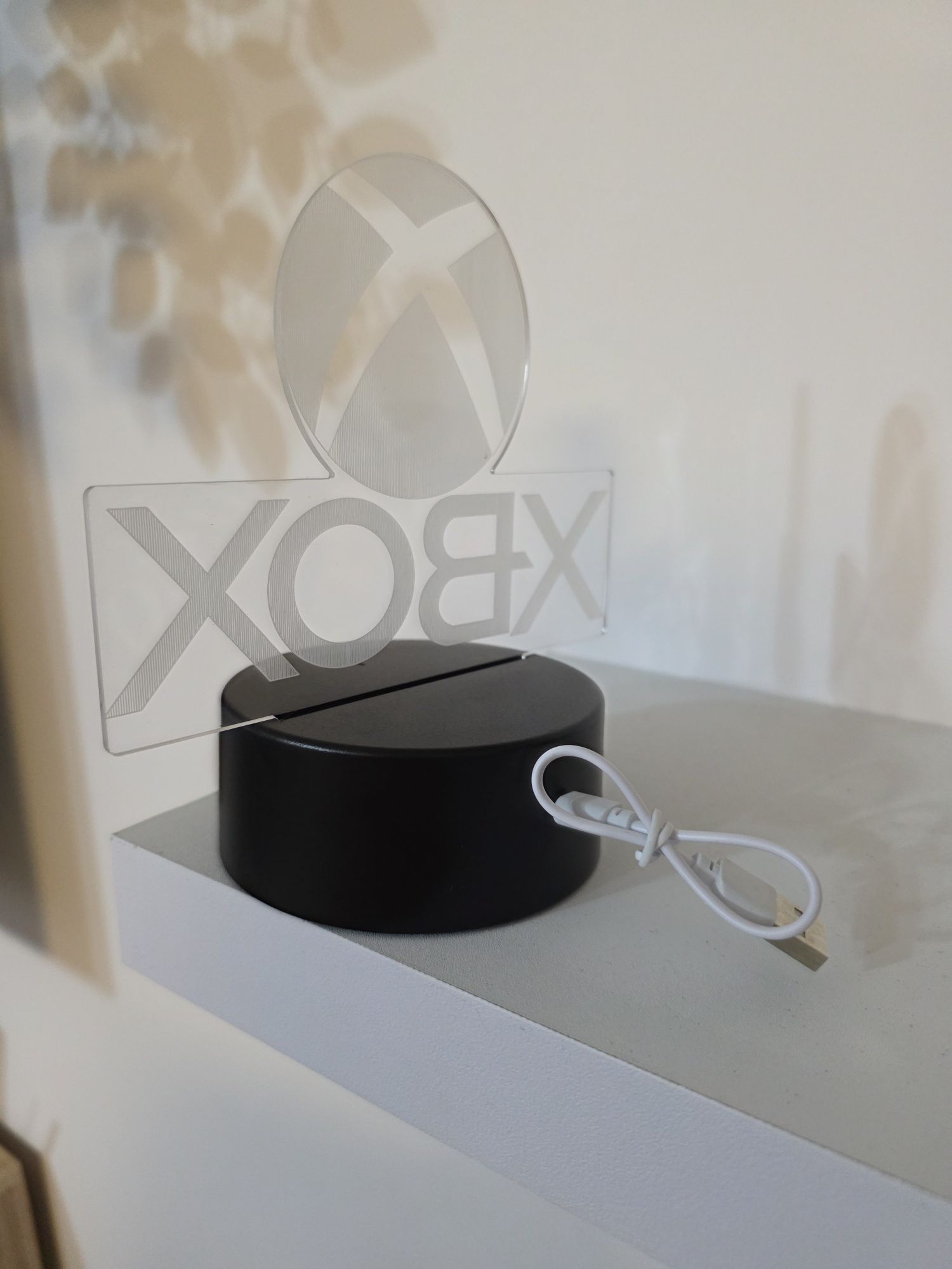 Lampka Nocna XBOX Pad Konsola 3D + Pilot
