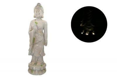 Promocja! Figurka Solarna Magnezyjna Budda o Wysokości 85cm
