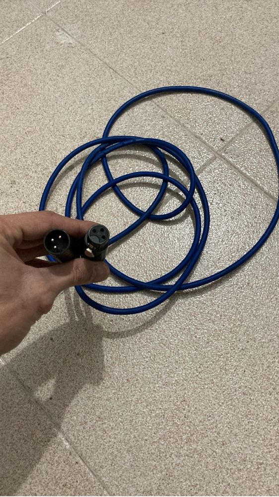 Cabos Micro XLR (3m e 10m)