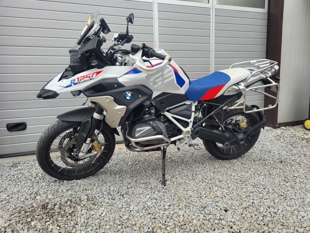 bmw gs1250 rallye - uszkodzony