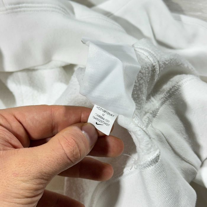 Кофта Худі Nike Найк Essential Swoosh Silver, Біле, M