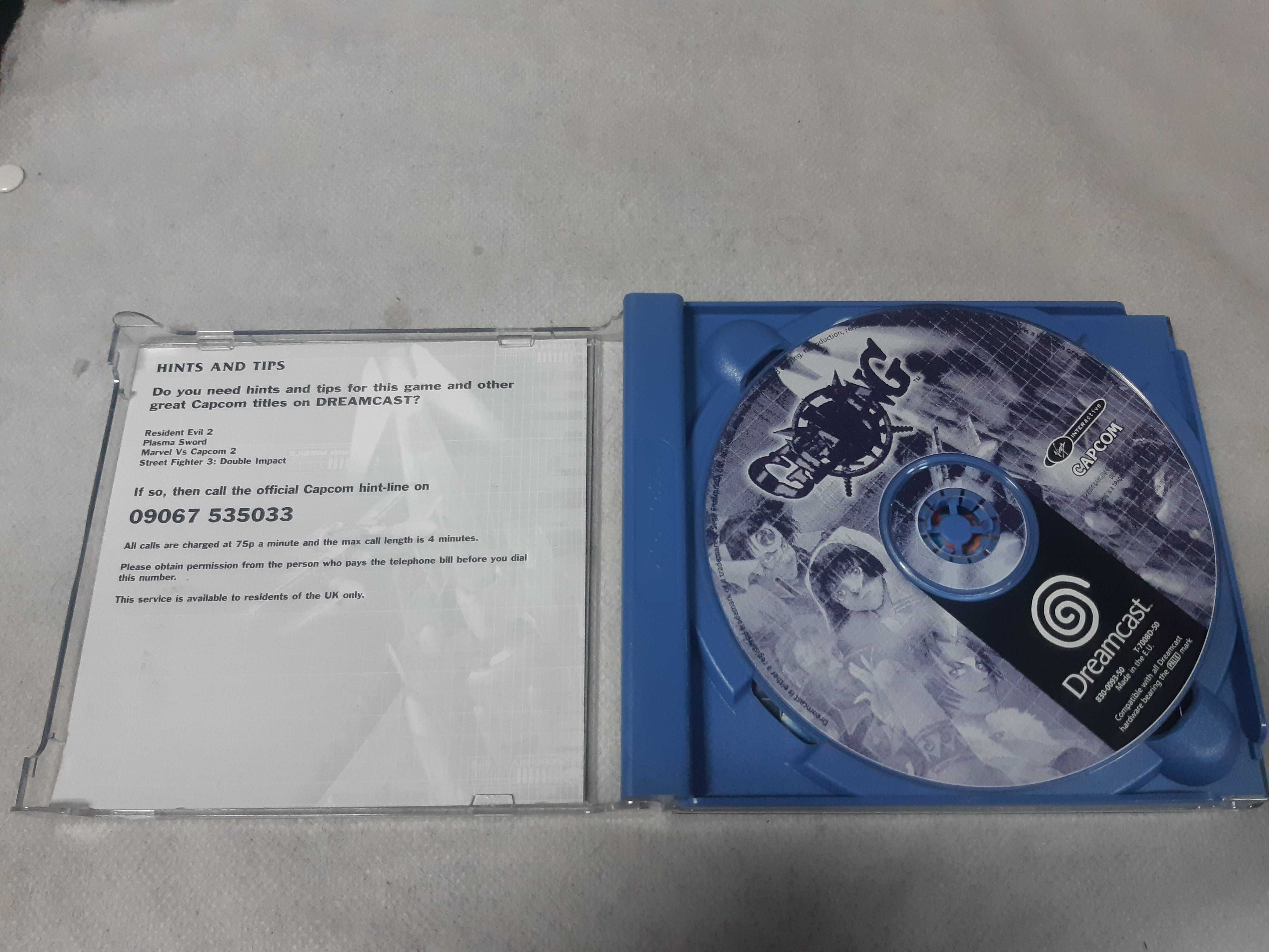 Jogo Sega Dreamcast GigaWing