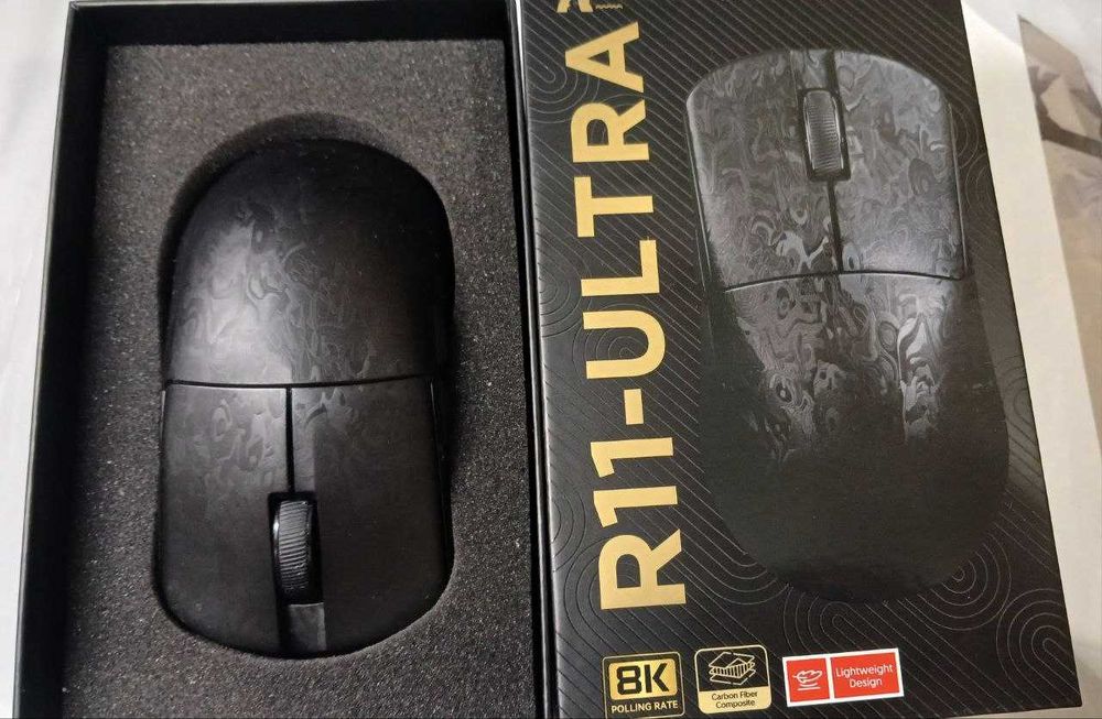 ATTACK SHARK R11 ULTRA 49г 8000гц 42000dpi