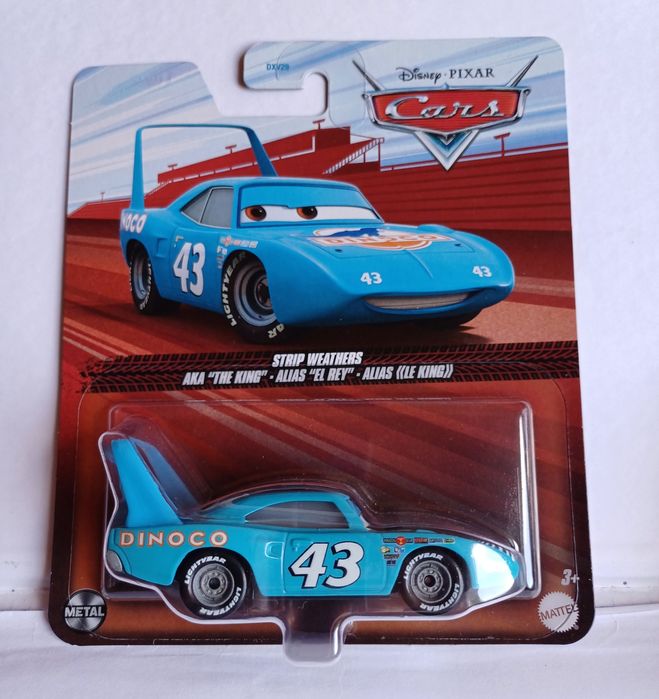 Cars Król Dinoco