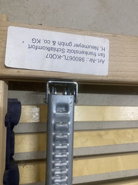 Каркас ліжка, ламель 140*200