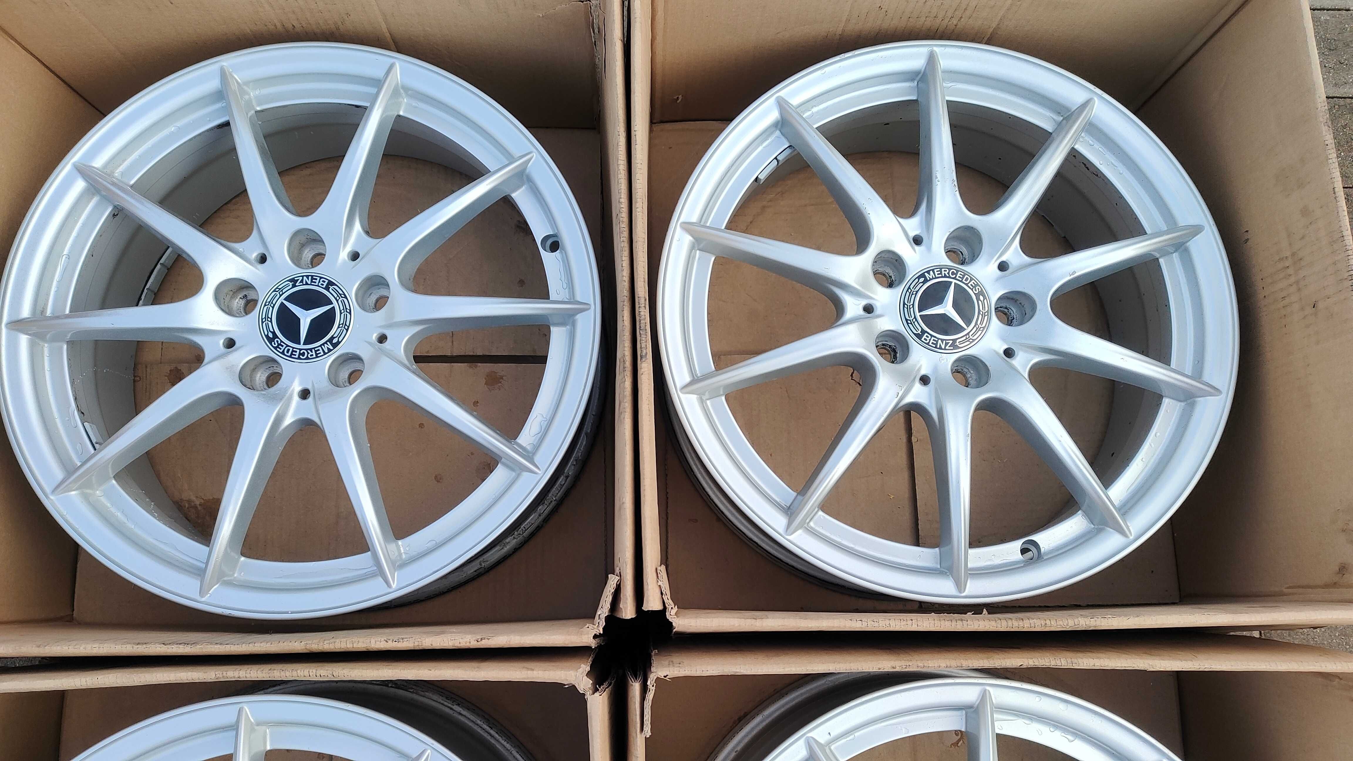 Oryginalne Felgi Aluminiowe Mercedes A B Klasa 17 5x112 6,5J ET49