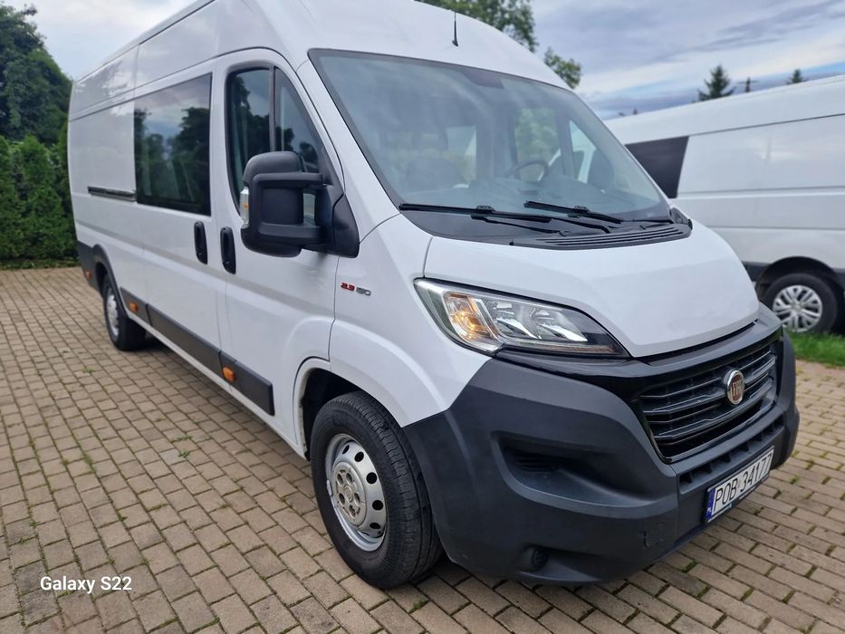 Fiat Ducato  Fiat ducato maxi 3 t hak 6 osobowy brygadowka klima
