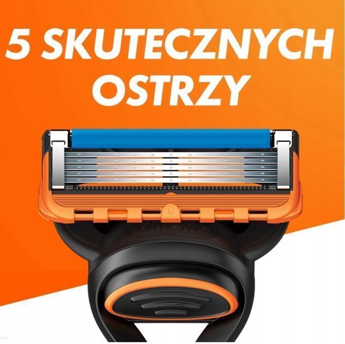 Wkłady żyletki wymienne do maszynki Gillette Fusion5 8 szt oryginał