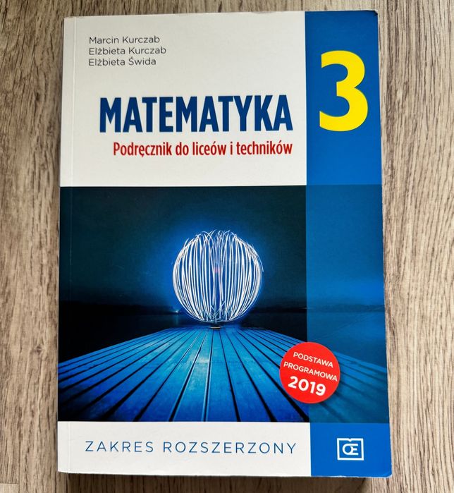 Matematyka 3. Podręcznik. Zakres rozszerzony. PAZDRO