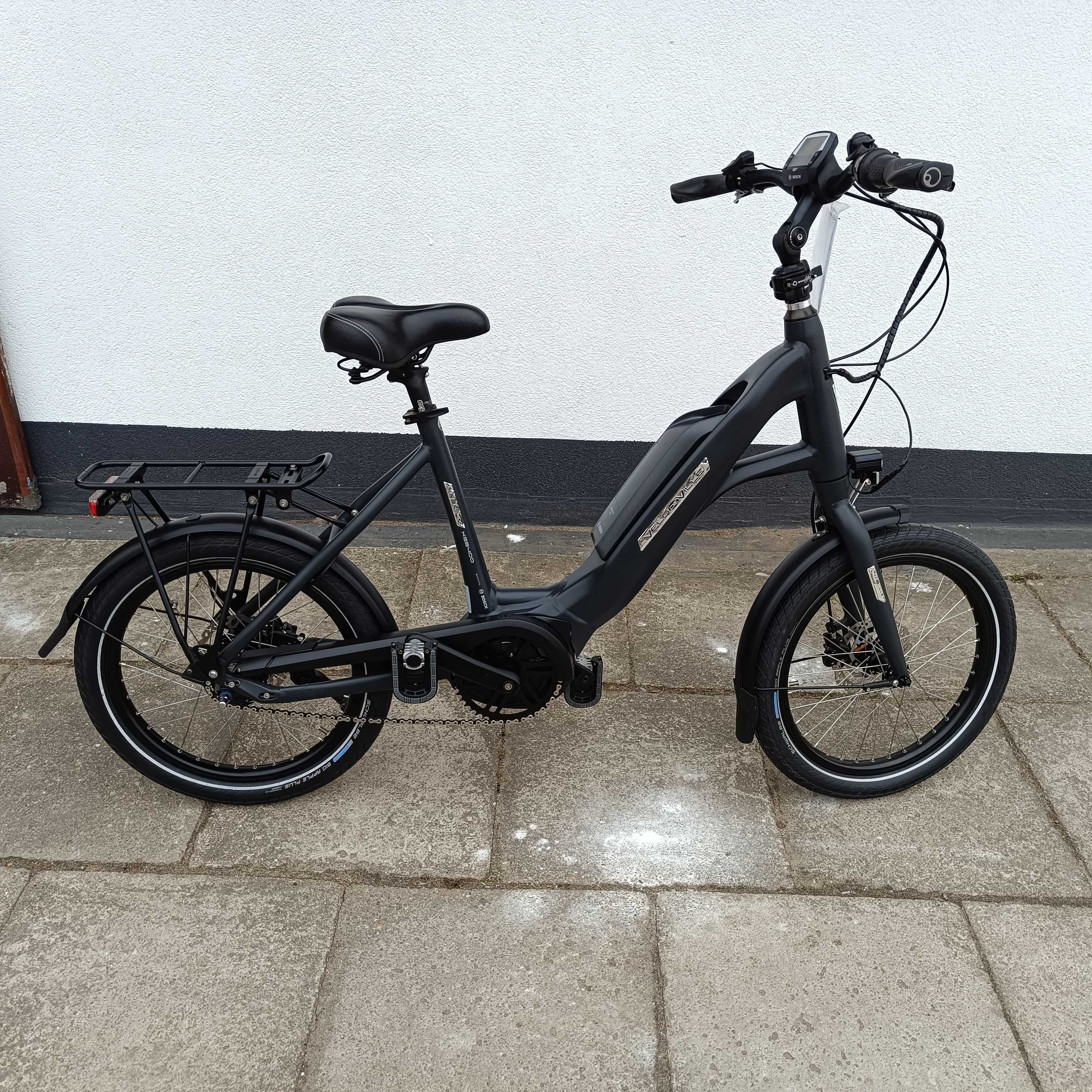 Rower Elektryczny Velo de Ville KEB400 Premium Składak Mały Camping