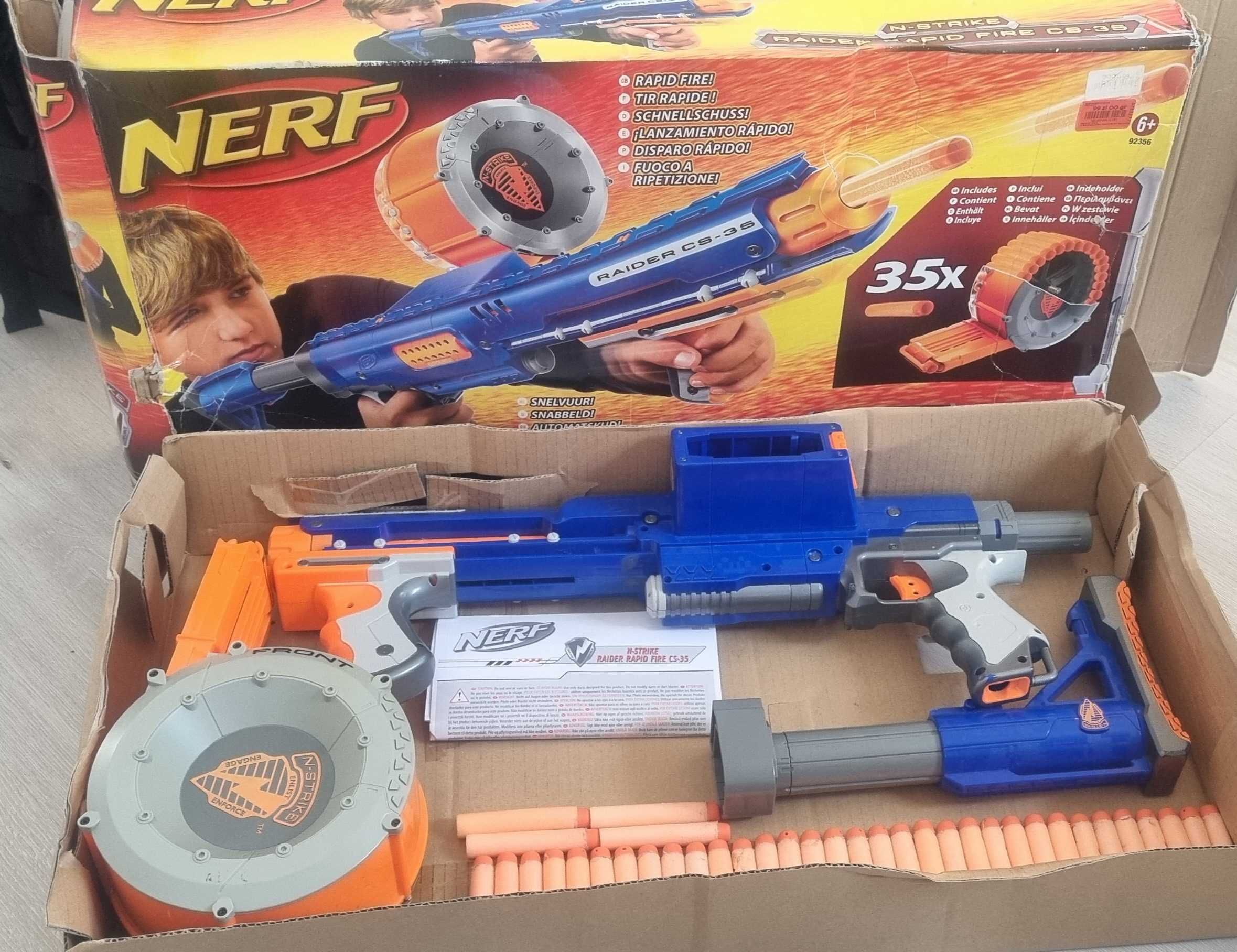 Nerf N-strike raider rapid fire CS-35