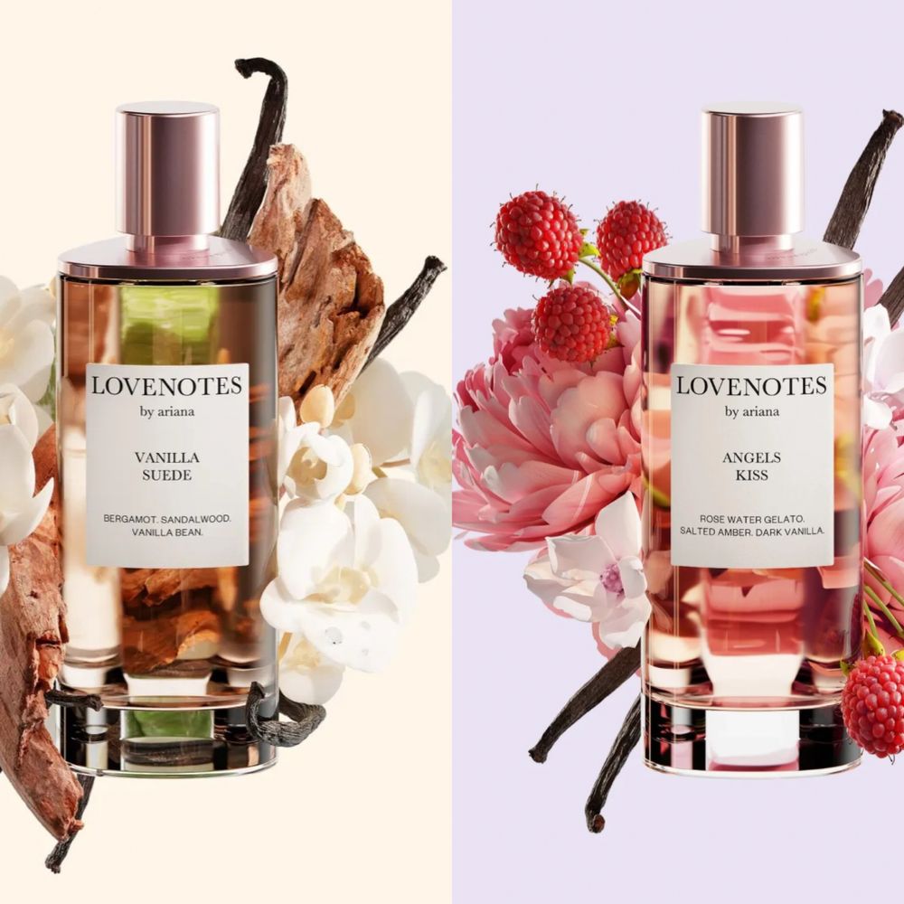 Парфуми Ariana Grande LOVENOTES Angels Kiss,Vanilla Suede,є розпив.