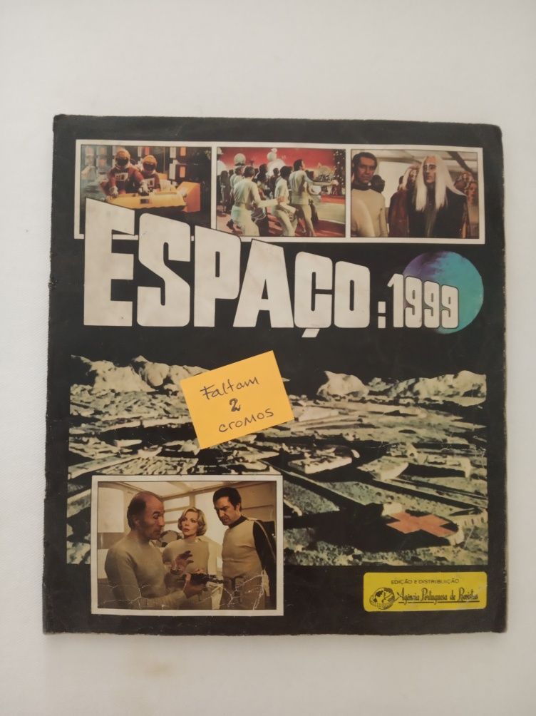 7 Cadernetas ESPAÇO 1999