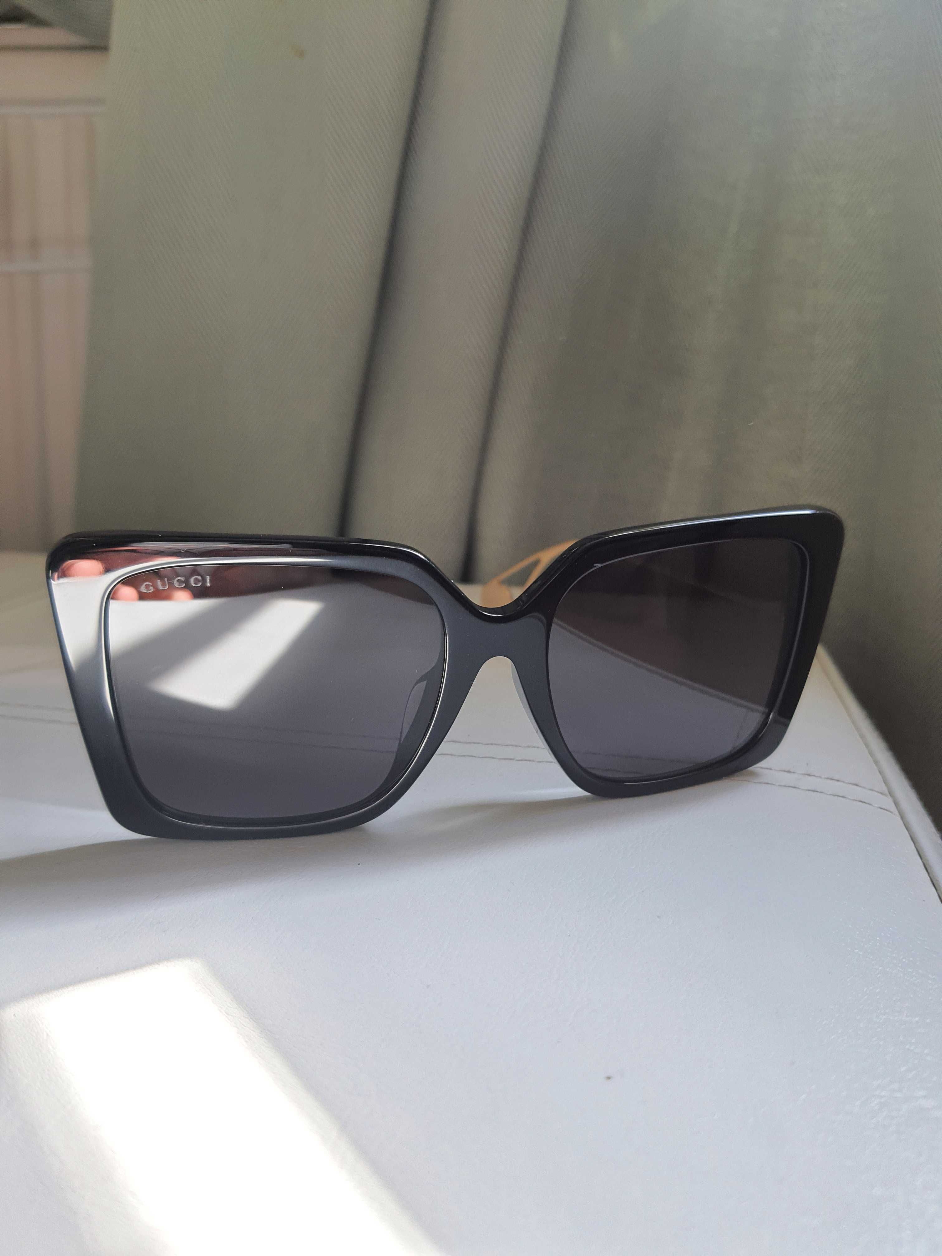 Okulary przeciwsloneczne Gucci, oryginalne, Gucci GG0435SA 001