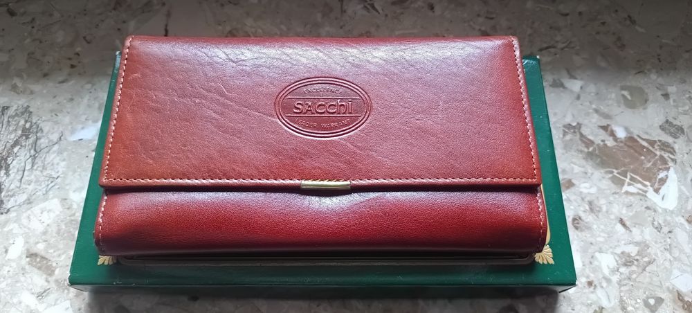 Luksusowa ortmonetka Carlo Sacchi,
