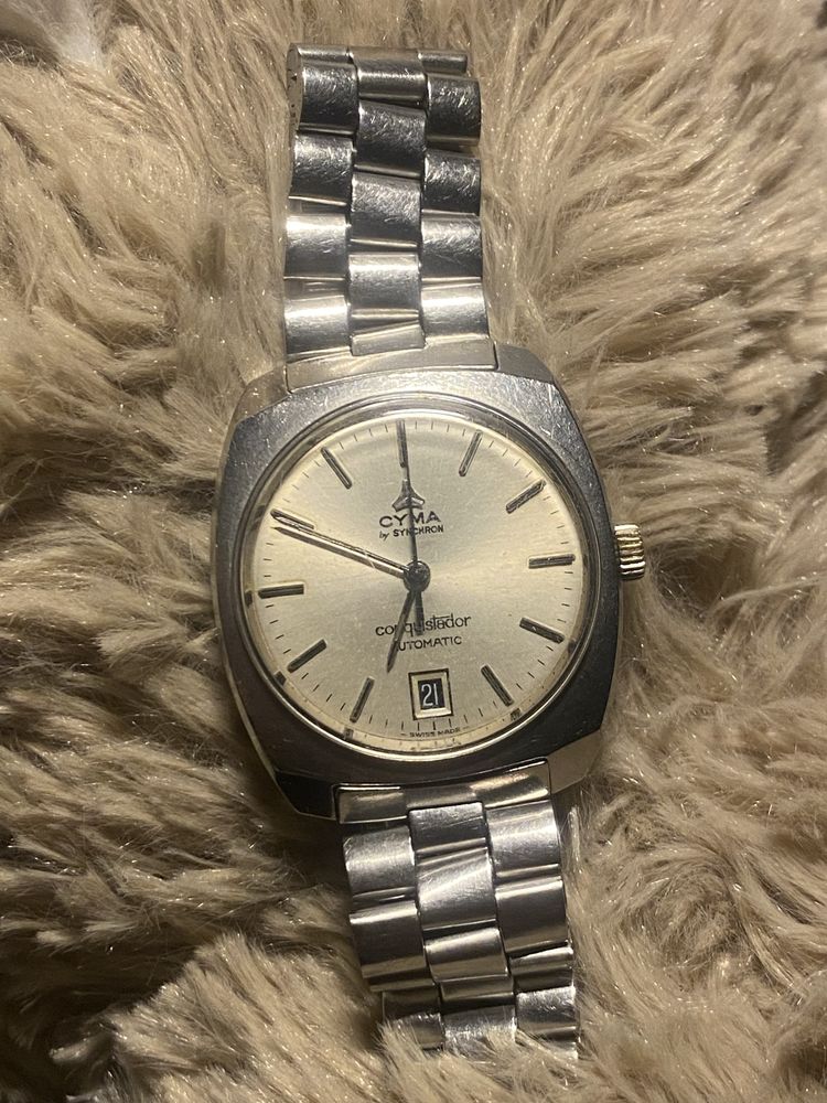 CYMA by Synchron Automatic zegarek vintage automatyczny