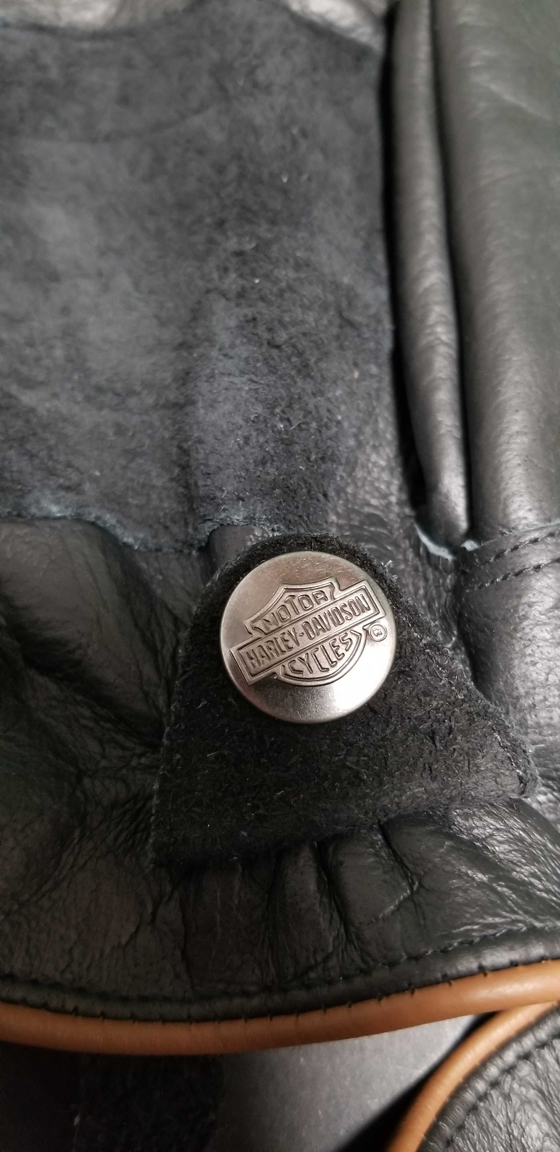 Rękawiczki H-D Rancher - Harley skóra palec dotyk ekran