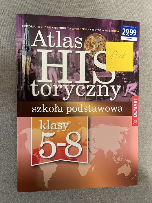 Atlas historyczny klasy 5-8