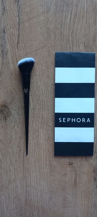 NOWY#2 KVD BEAUTY VEGAN oryginał pędzel konturowanie róż rozświetlacz