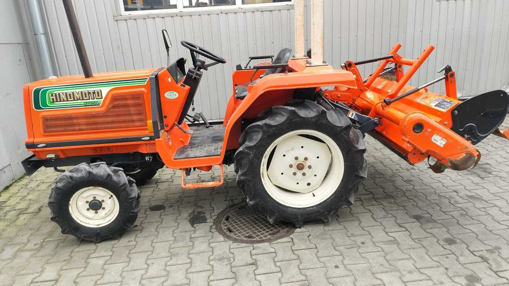 Traktorek z glebogryzarką Hinomoto N 209 4x4 20 km Rewers Wspomaga