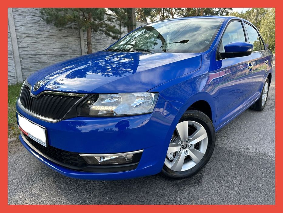 Skoda RAPID 110 Km Benzyna,6Biegow,1w,Salon Polska,Bogata Wersja