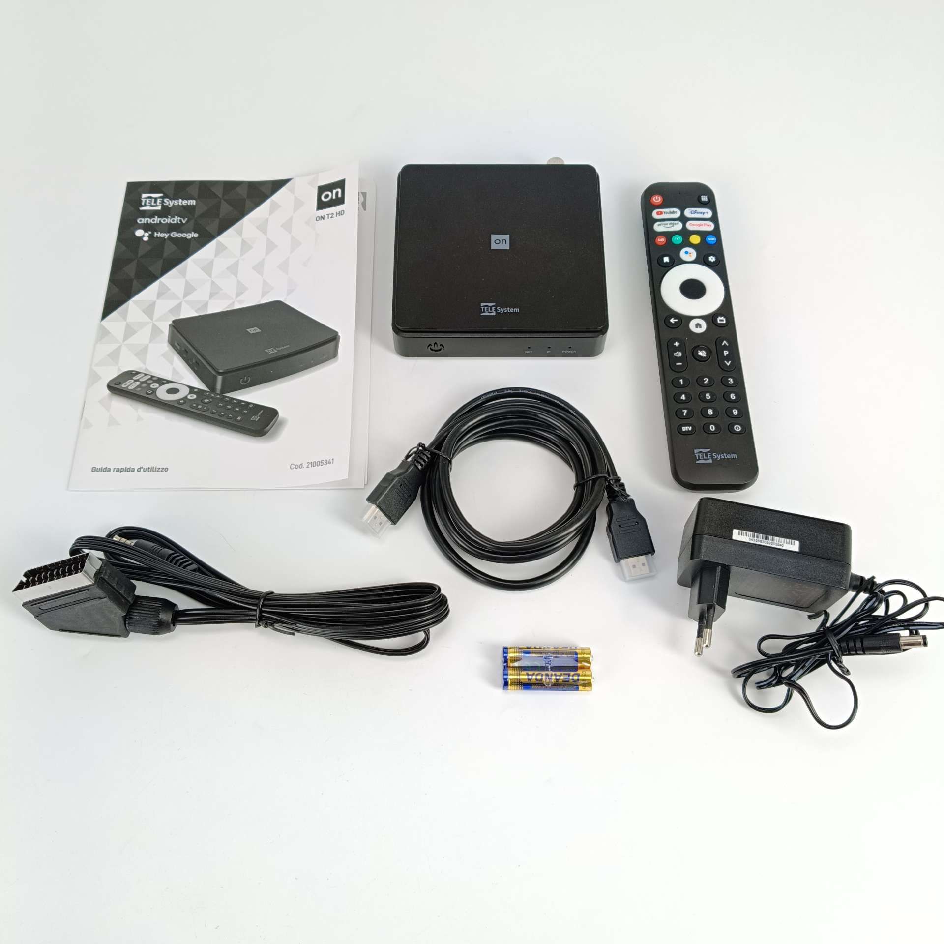 Dekoder naziemny cyfrowy Android TV Smart TV Upgrade Tuner DVB-T2 HEVC