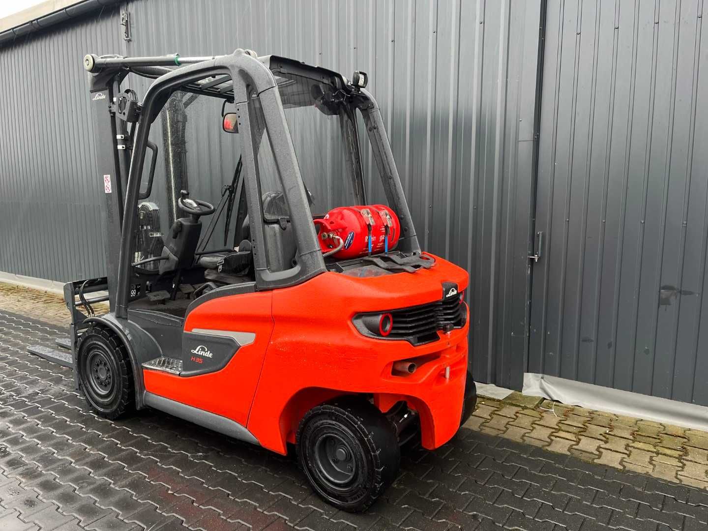 Wózek widłowy Linde H35T-01 LPG Pozycjoner 2020 rok tylko 1140h