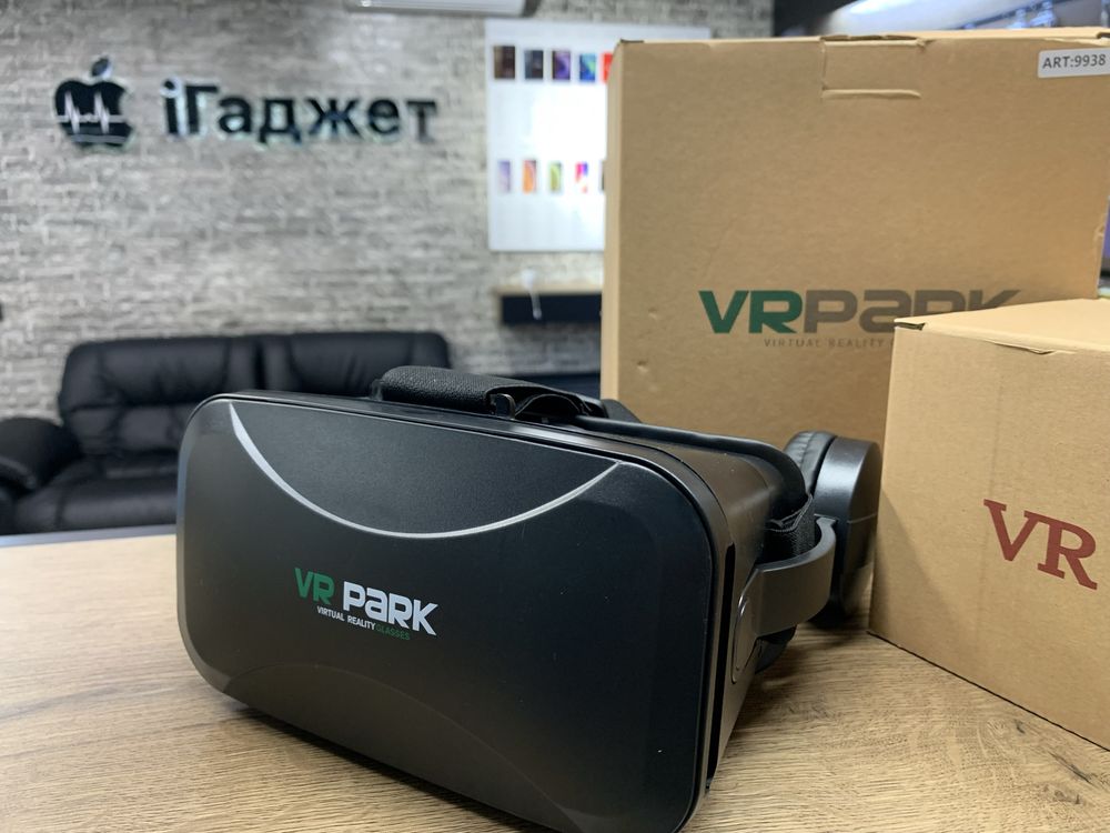 Очки / Шолом VR BOX J20 VR PARK 9938 з навушниками та пультом. New