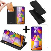 Etui + szkło płaskie do Samsung Galaxy M31s