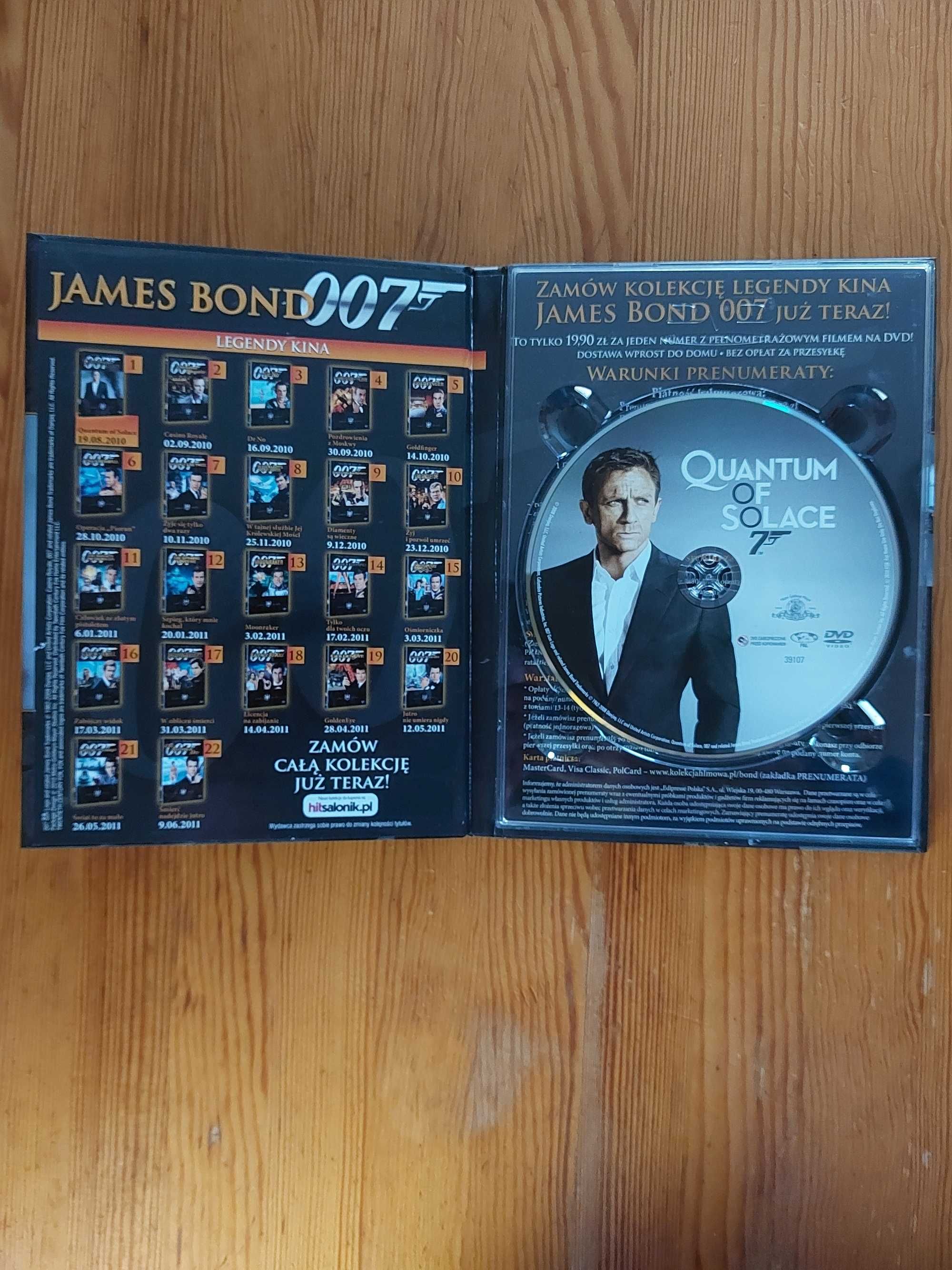 Quantum of Solace DVD PL Stan IDEALNY