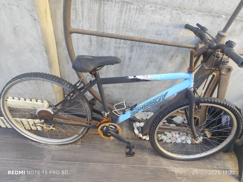Bicicleta para desocupar