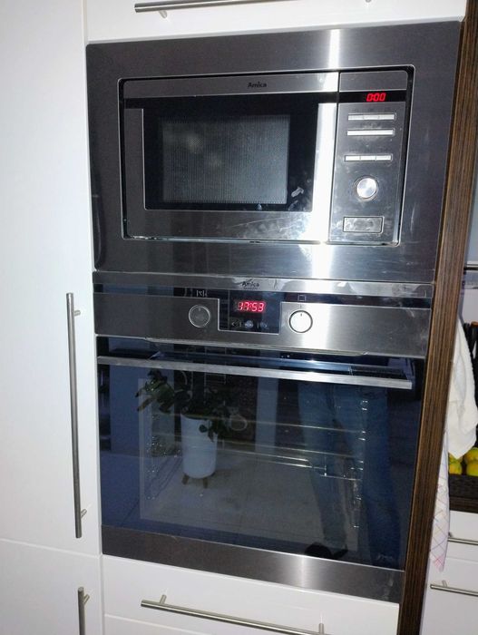 Amica piekarnik,mikrofala, płyta gazowa,okap
