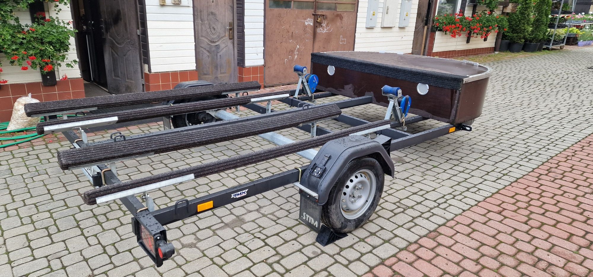 Wynajem przyczepy pod 2 skutery wodne DMC 750kg Seadoo Spark Yamaha