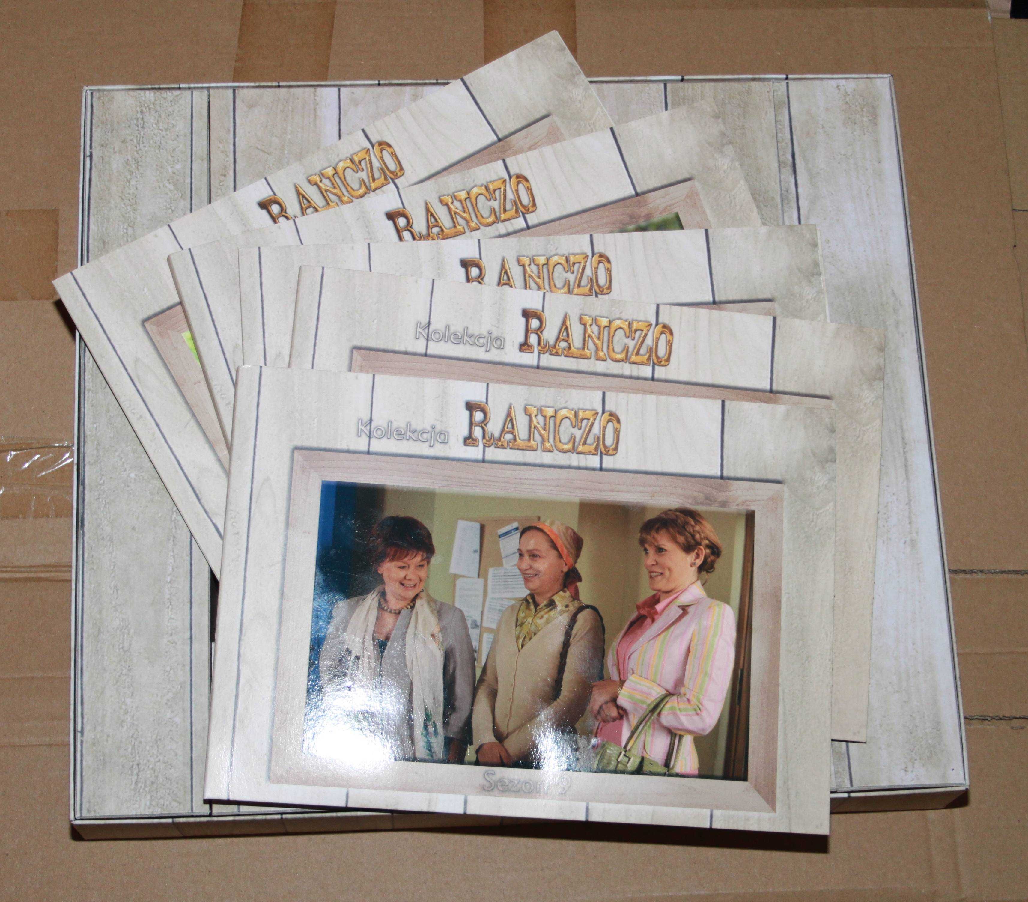 Ranczo - Cała kolekcja 10 sezonów / Zestaw  40 DVD / Nowy fabrycznie .