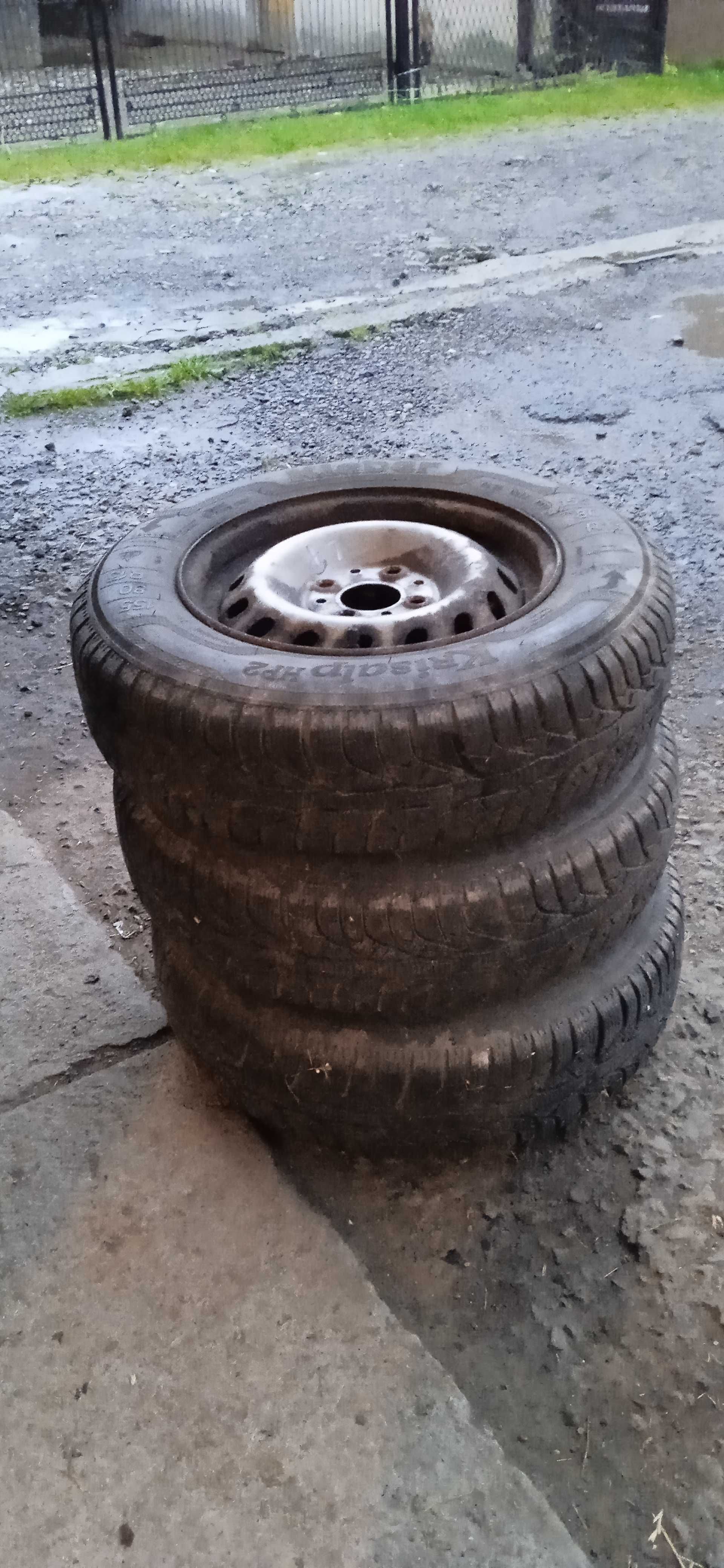 koła fiat panda 155/80 r13 opony 155/80/13 felgi 155 80  13 zimowe