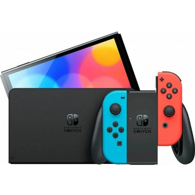 Нові! топ комплект Nintendo Switch Neon Red Blue Sports Bundle +12 міс