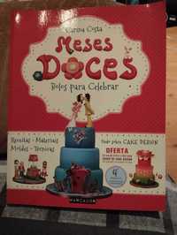 Livro - Meses Doces - Cake design- Carina Costa