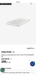 Materac piankowy 60x120, Gratis 2 prześcieradła.