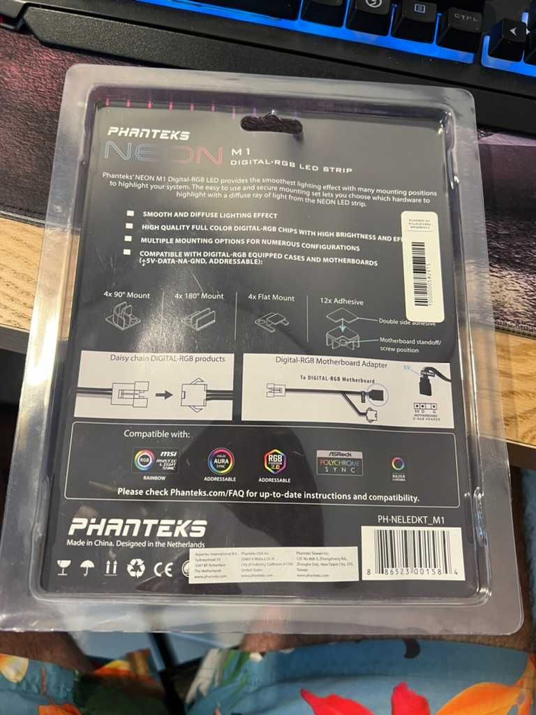 LED-Strip Phanteks Neon Digital RGB - 1 m