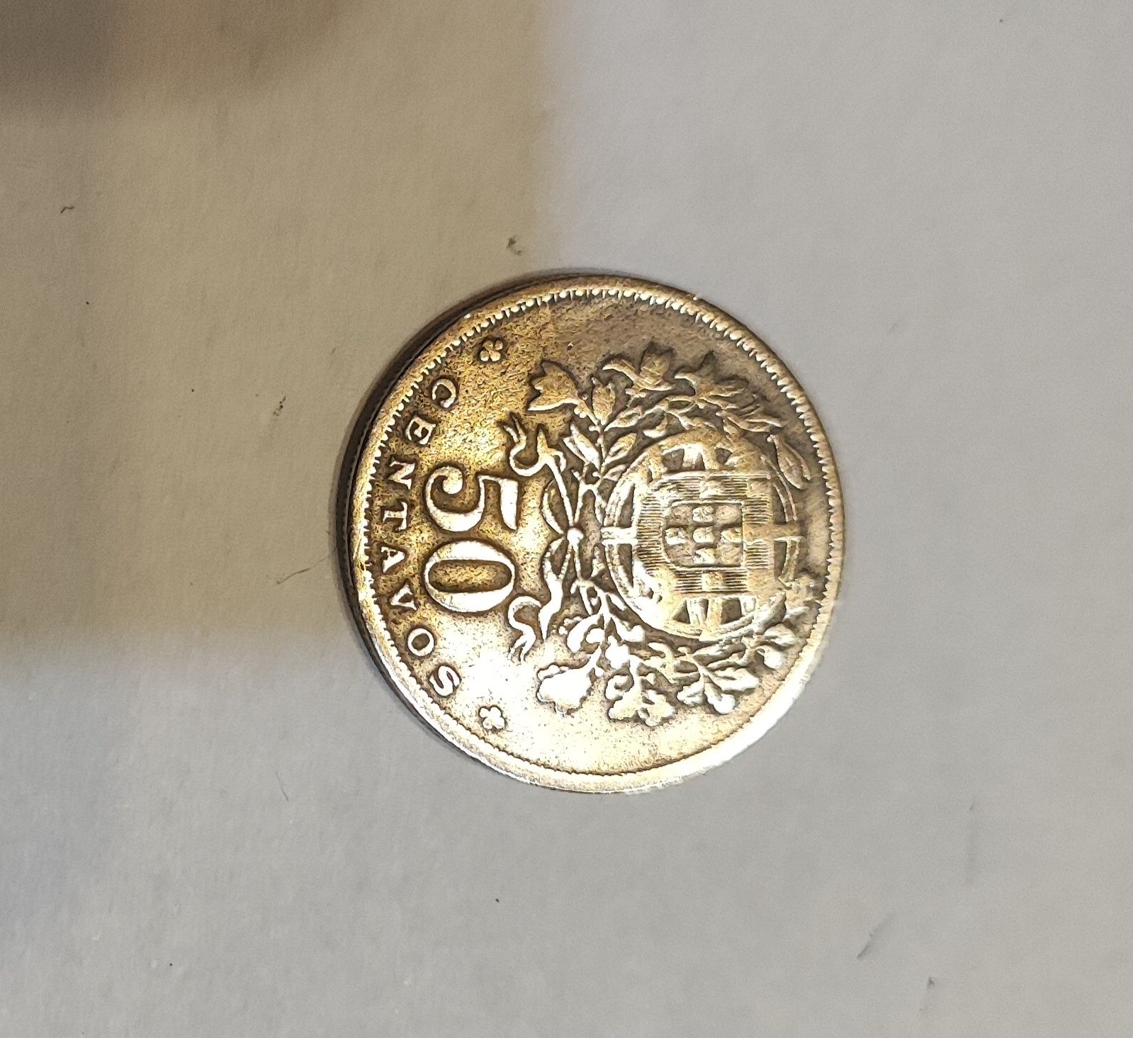 Moeda de 50 centavos 1929