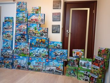 LEGO Zestawy ! 25kg oryginały ! LEGO City, LEGO Minecraft. Mega kolekc